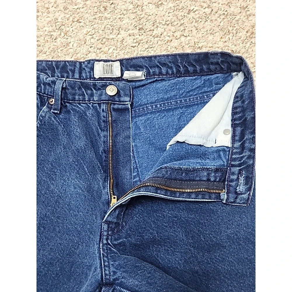 I.O.U Jeans VTG 80's 90's Blue Rinse 33x32 Baggy Tapered Skater‎ 30x30 Actual